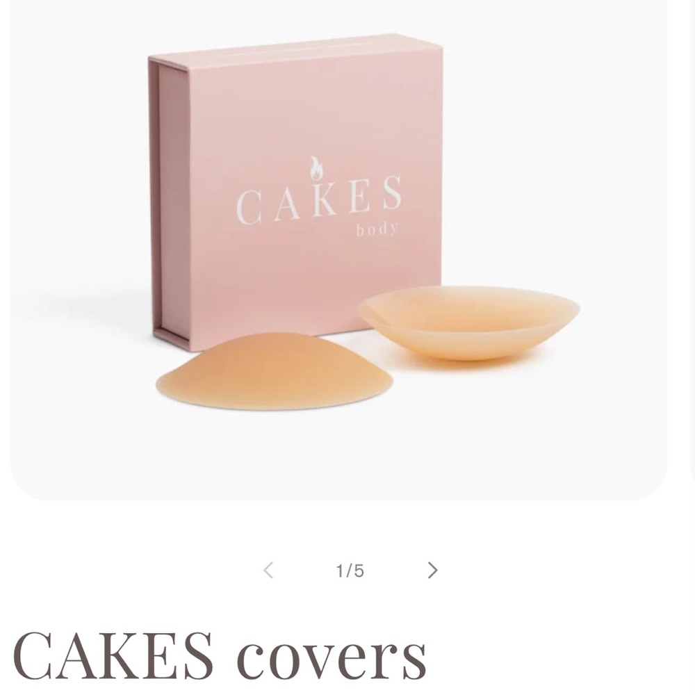 Cakes - reusable, washable, non-adhesive silicone inserts